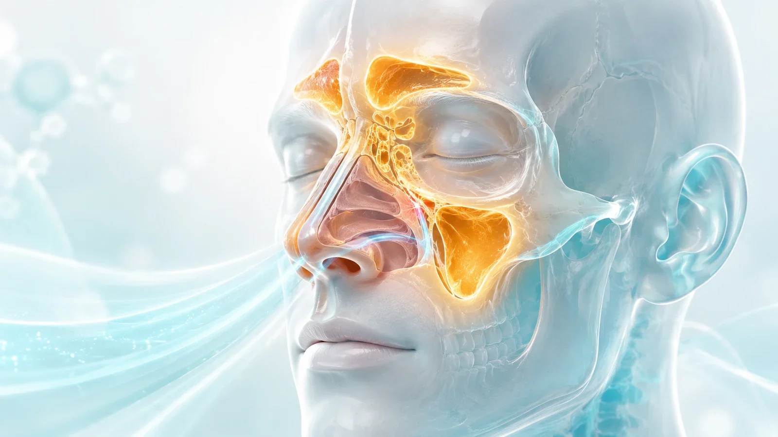 Sinus anatomy module illustration